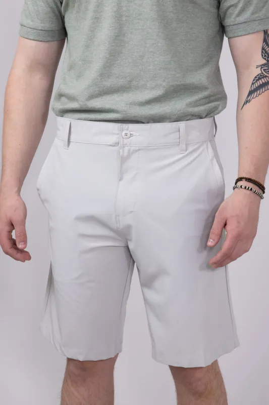 1897 Original Premier Hybrid Shorts for Men in Ivory | XR9820-GL-IVORY sold by Glik’s