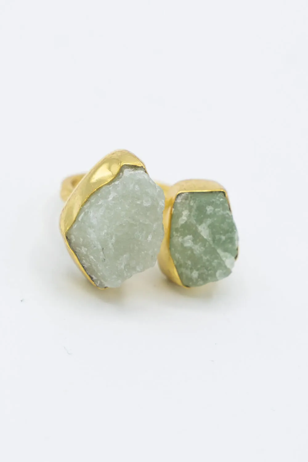 Druzy Stone Gold Ring for Women | R40086 sold by Glik’s product image thumbnail 2