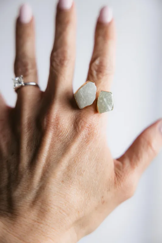 Druzy Stone  Gold Ring for Women | R40086 sold by Glik’s