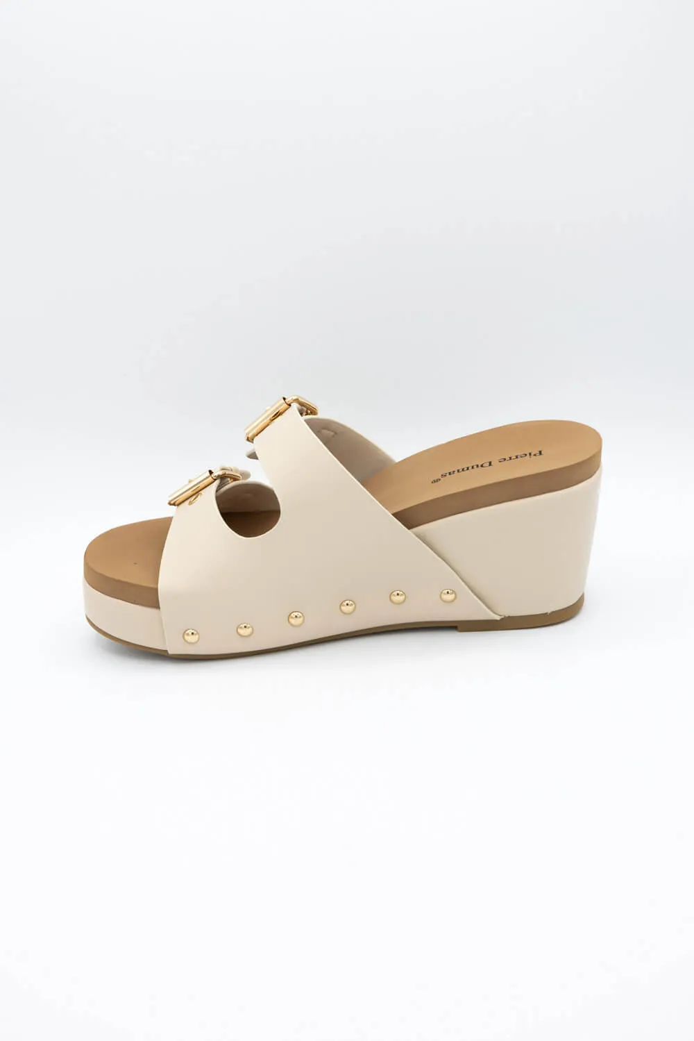 Pierre Dumas Vivian Wedge Heels for Women in Nude | 22489-112 NUDE sold by Glik’s product image thumbnail 5