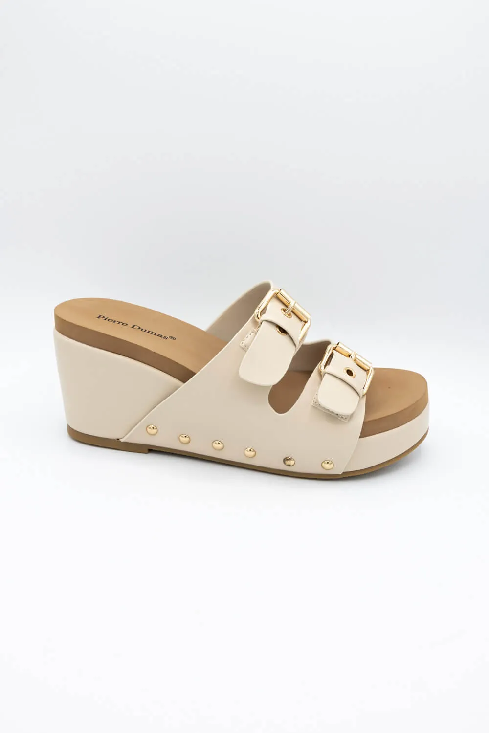 Pierre Dumas Vivian Wedge Heels for Women in Nude | 22489-112 NUDE sold by Glik’s product image thumbnail 2