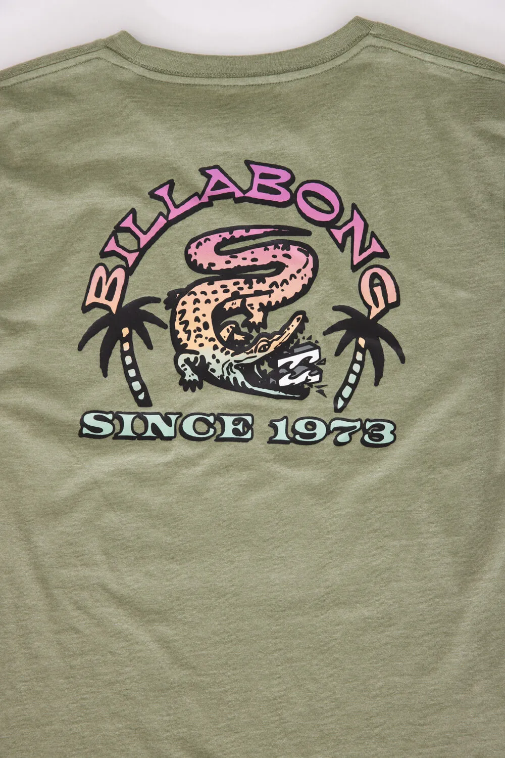 Billabong Youth Alligator Attack T-Shirt for Boys in Moss Heather | BSSIA13F-313 sold by Glik’s product image thumbnail 4