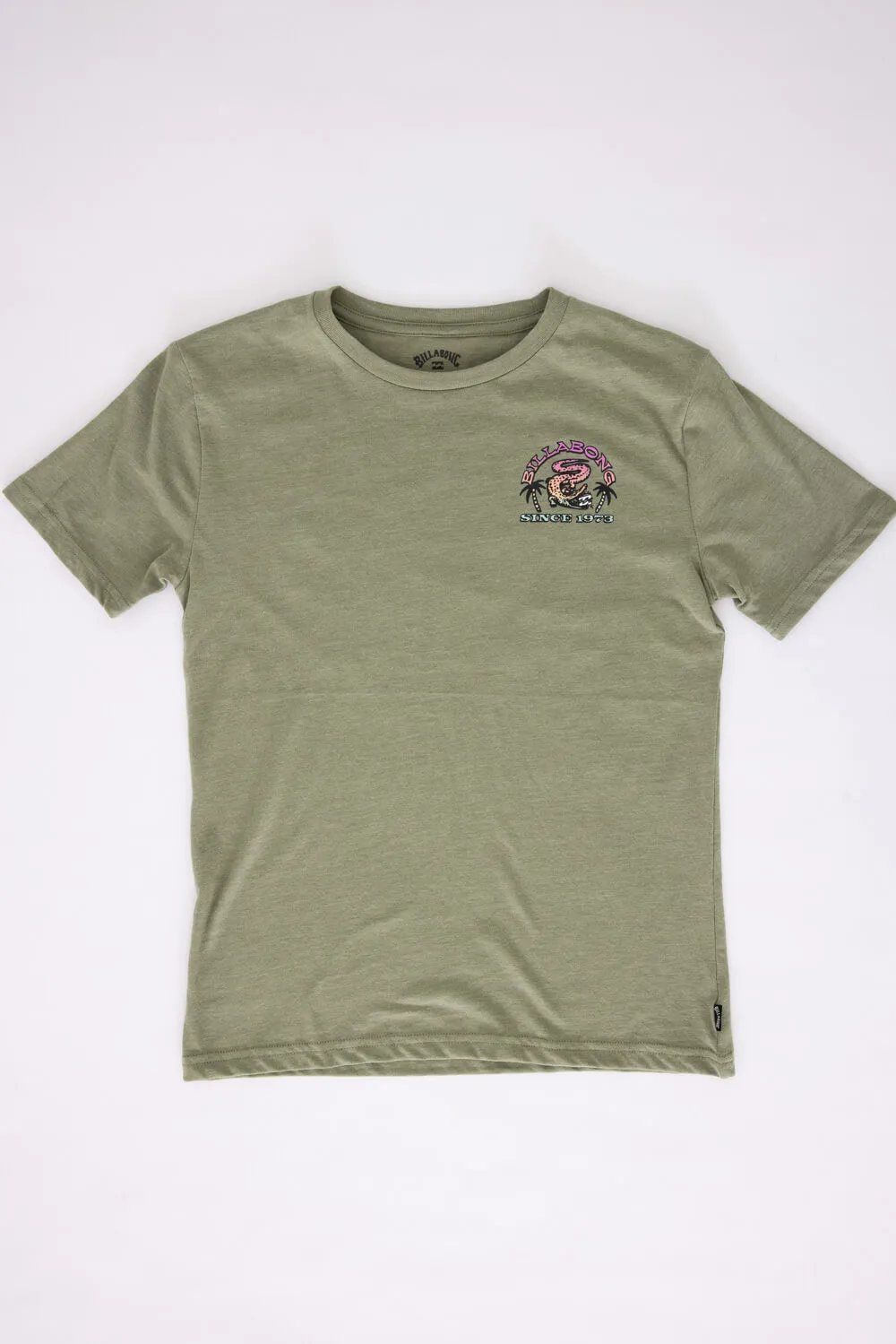 Billabong Youth Alligator Attack T-Shirt for Boys in Moss Heather | BSSIA13F-313 sold by Glik’s product image thumbnail 2