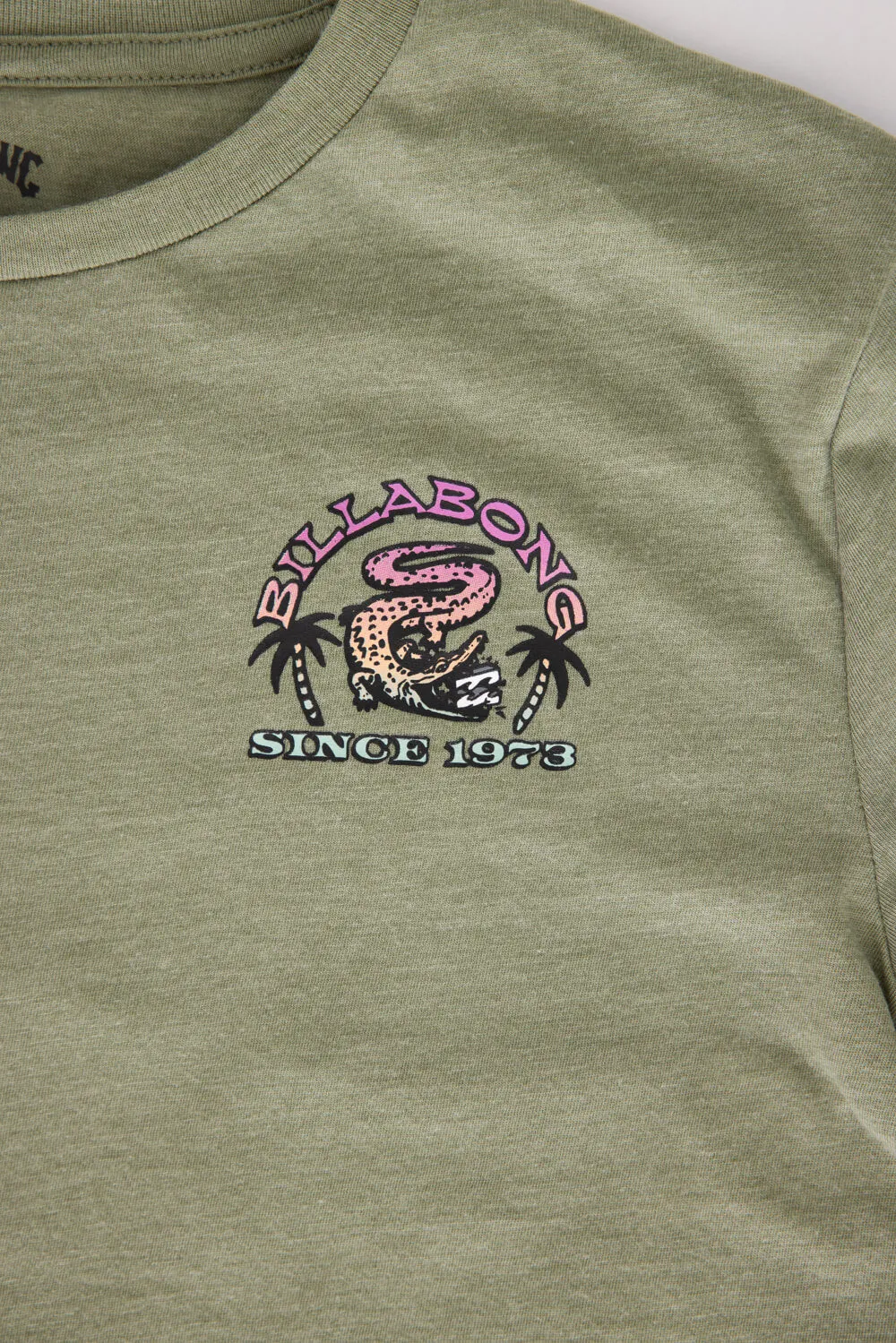 Billabong Youth Alligator Attack T-Shirt for Boys in Moss Heather | BSSIA13F-313 sold by Glik’s product image thumbnail 3