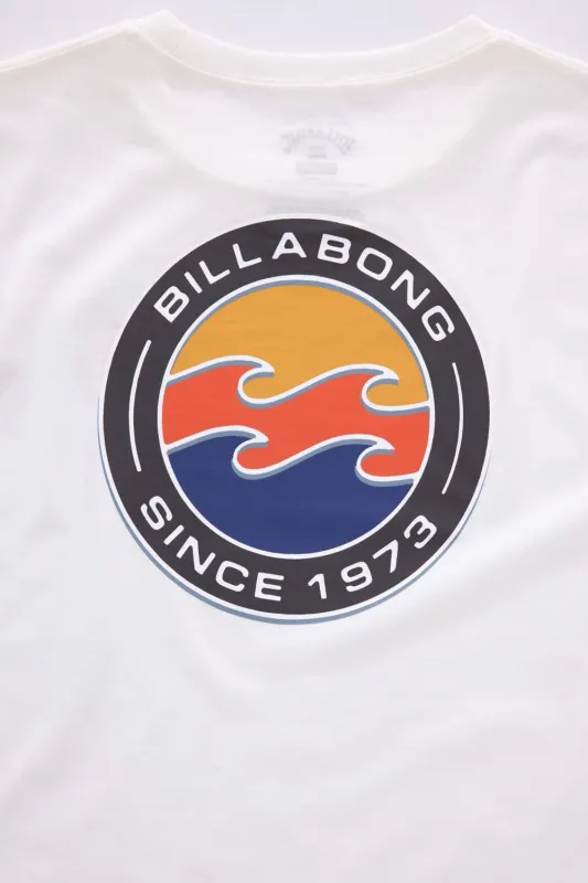Billabong Youth Hollow T-Shirt for Boys in Bone White | 25BSSIA19F-271 made by Glik’s