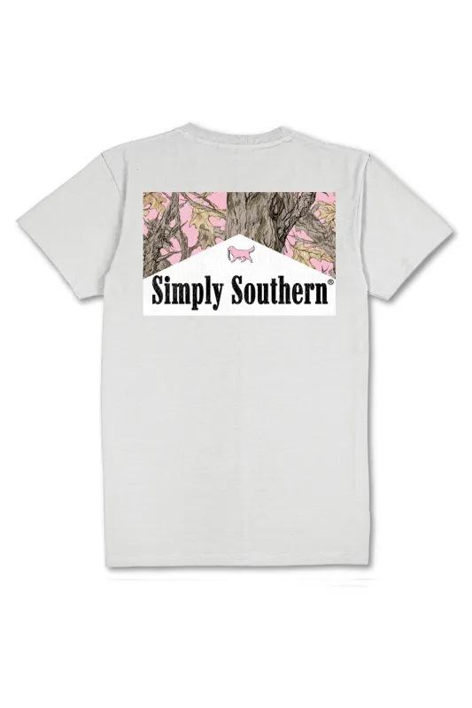 Simply Southern Plus Size Pink Camo Pack T-Shirt for Women in Star Grey | EXT-SS-CAMOPACK-STAR sold by Glik’s