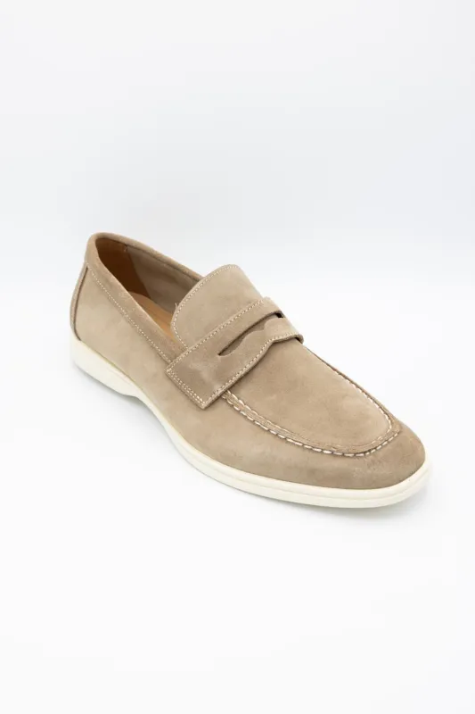 Steve Madden Laguna Suede Loafers for Men in Sand | LAGUNA-SAND sold by Glik’s