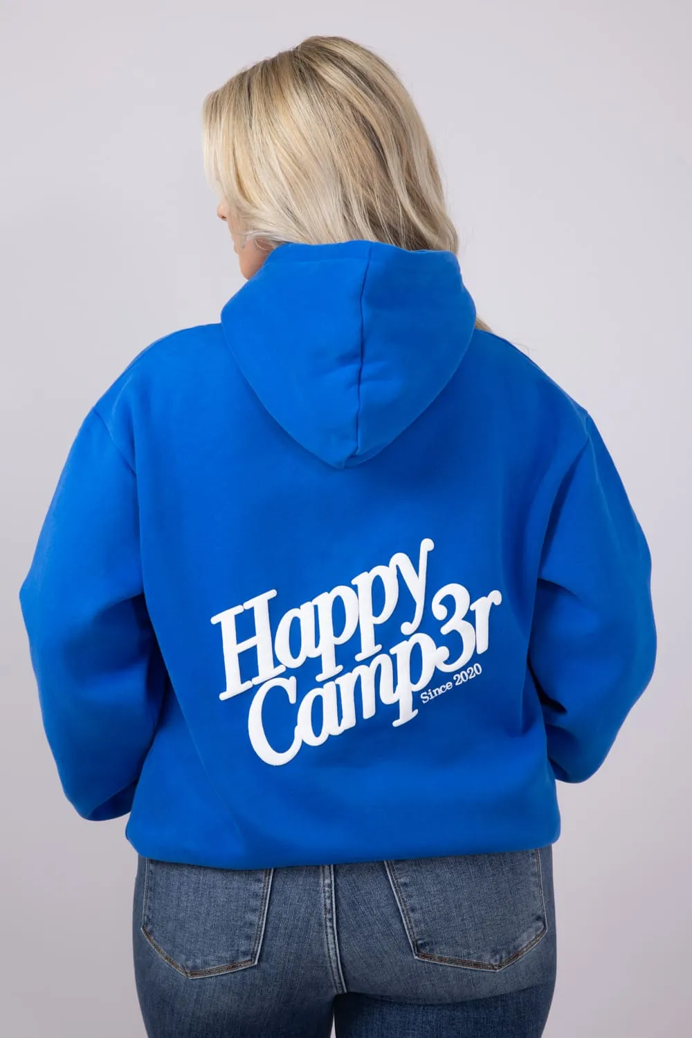 Happy Camp3r Puff Series Hoodie for Women in Royal Blue | W300RYLBL-25-ROYALBLUE sold by Glik’s product image thumbnail 5