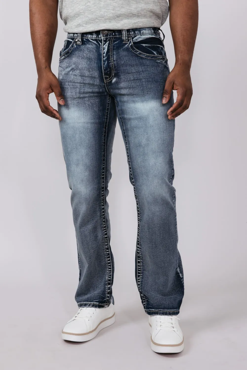 True Luck Diego Bootcut Jeans for Men | TL24012351 sold by Glik’s