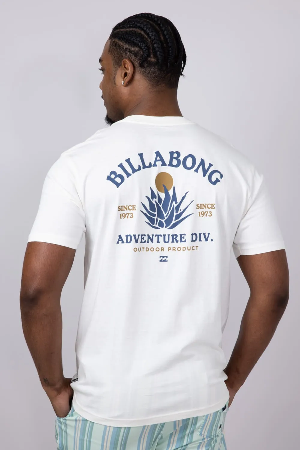 Billabong A/Div Agave Premium T-Shirt for Men in Off White | 24A502504-OFFWHITE sold by Glik’s product image thumbnail 4