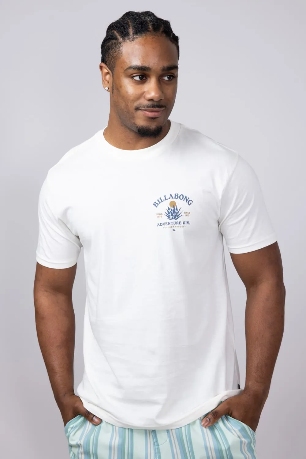 Billabong A/Div Agave Premium T-Shirt for Men in Off White | 24A502504-OFFWHITE sold by Glik’s product image thumbnail 2
