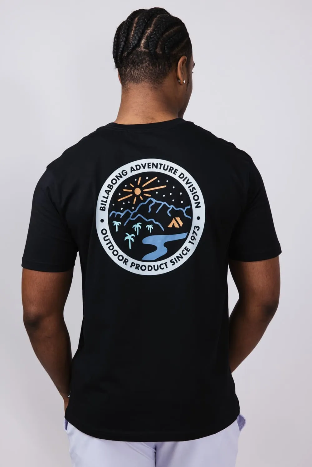 Billabong Rockies A/Div Premium T-Shirt for Men in Black | 24A502500-BLACK sold by Glik’s product image thumbnail 4