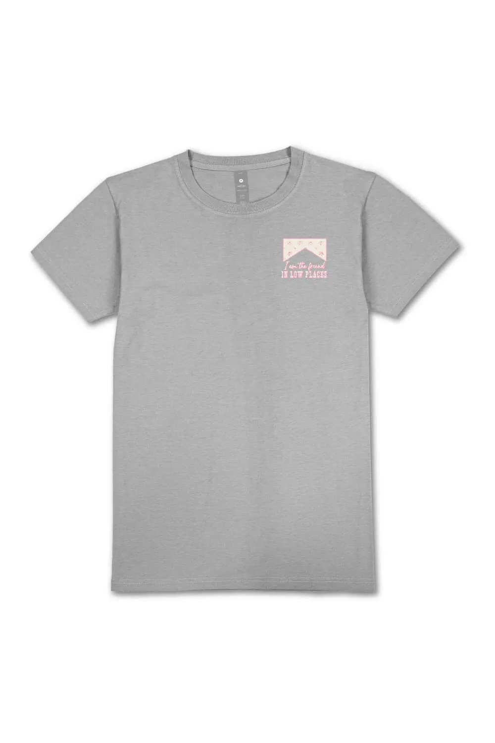Simply Southern Friend In Low Places T-Shirt for Women in Heather Grey | SS-COW-HTHRGRY sold by Glik’s product image thumbnail 2