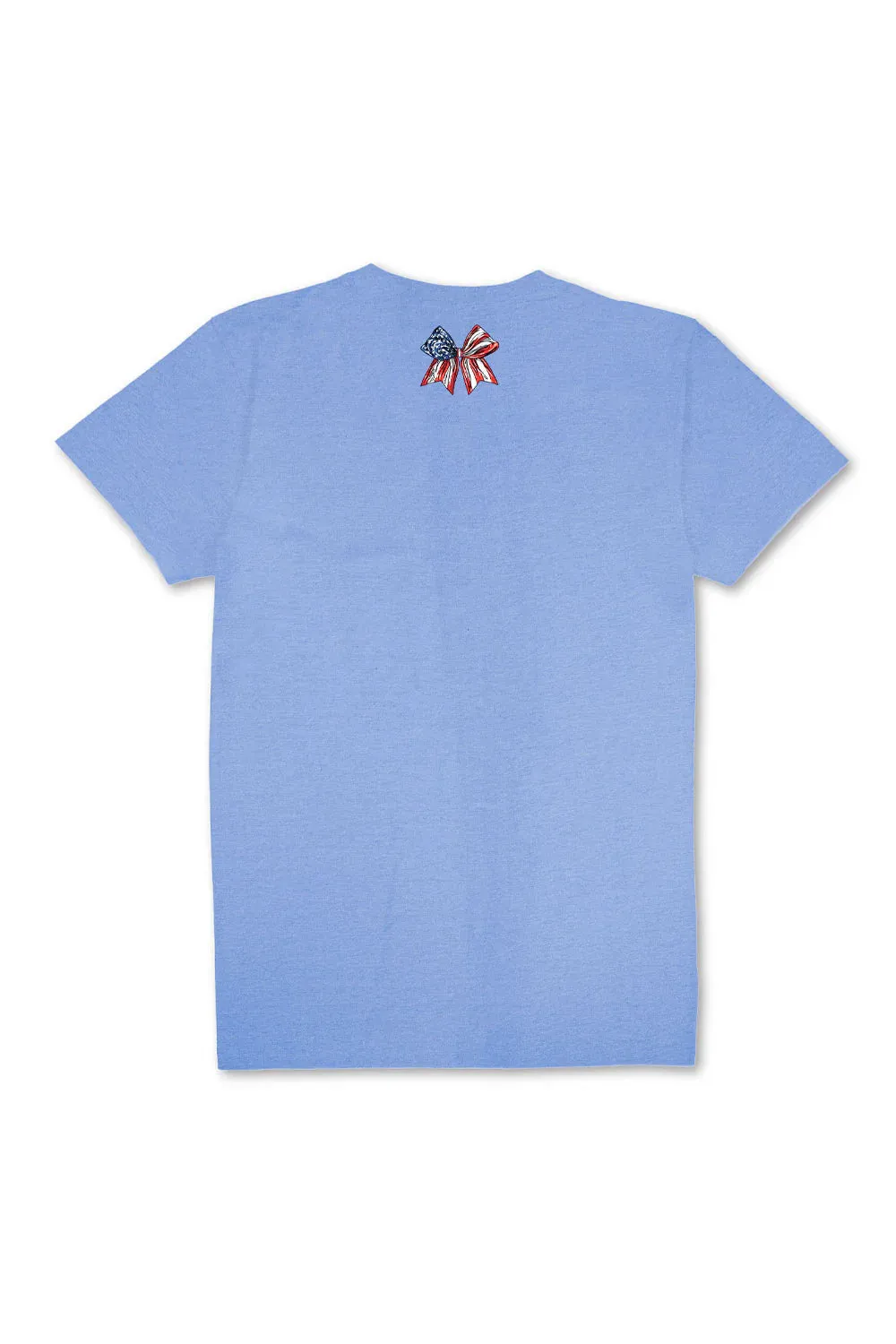 Simply Southern Plus Size Sweet Land Of Liberty T-Shirt for Women in Wave Blue | EXT-SS-DOGLIBERTY-WAVE sold by Glik’s product image thumbnail 2