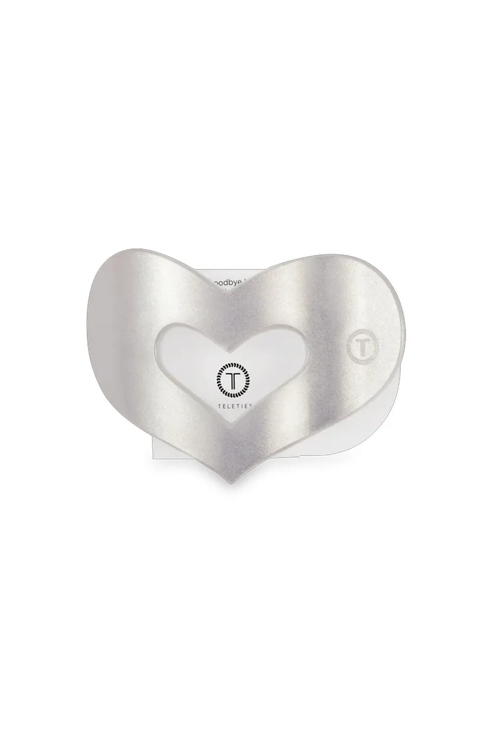 Teleties Medium Heart Flat Clip in Mother of Pearl | TT-CCHEART-003 sold by Glik’s product image thumbnail 3
