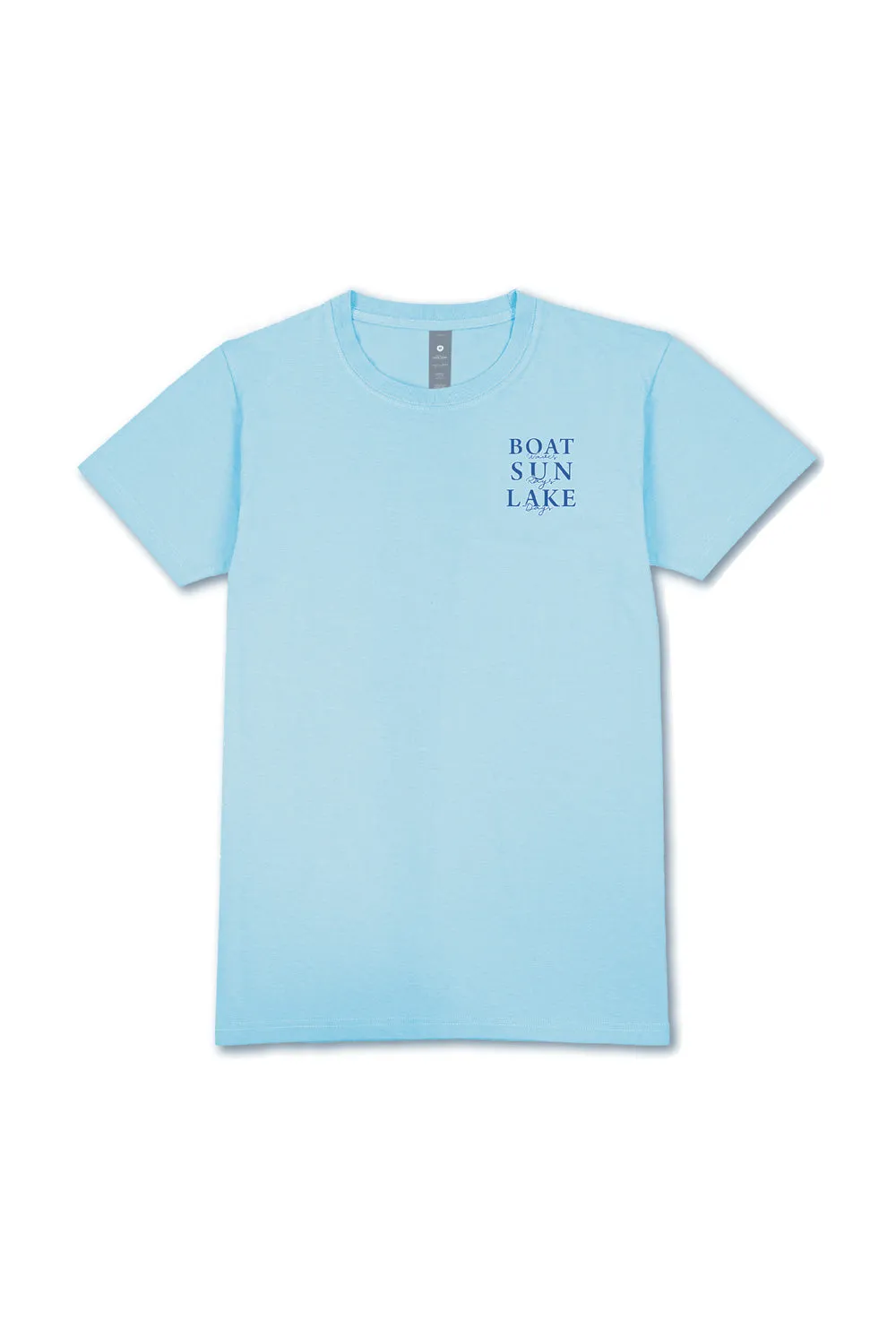 Simply Southern Plus Size Lake Days T-Shirt for Women in Sky Blue | EXT-SS-LAKEBOAT-SKY sold by Glik’s product image thumbnail 2