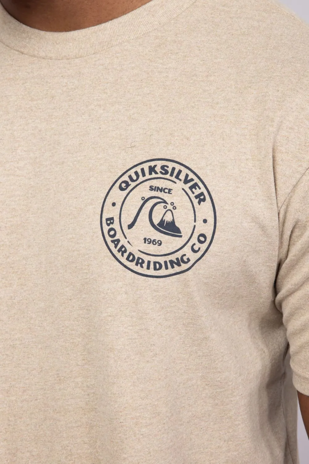 Quiksilver Bubbles T-Shirt for Men in Heather Beige | QSM25ST272-TWH sold by Glik’s product image thumbnail 4