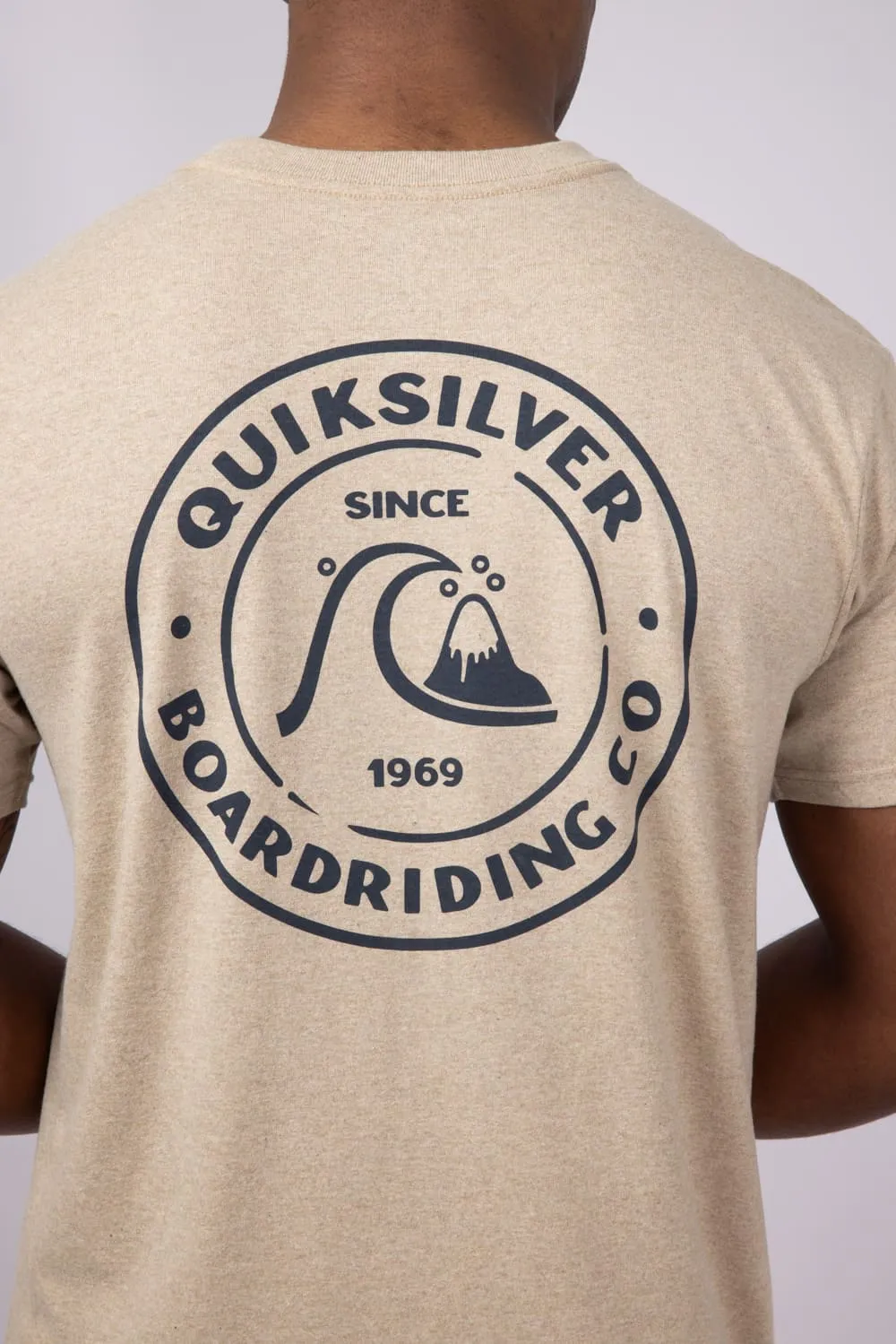 Quiksilver Bubbles T-Shirt for Men in Heather Beige | QSM25ST272-TWH sold by Glik’s product image thumbnail 5