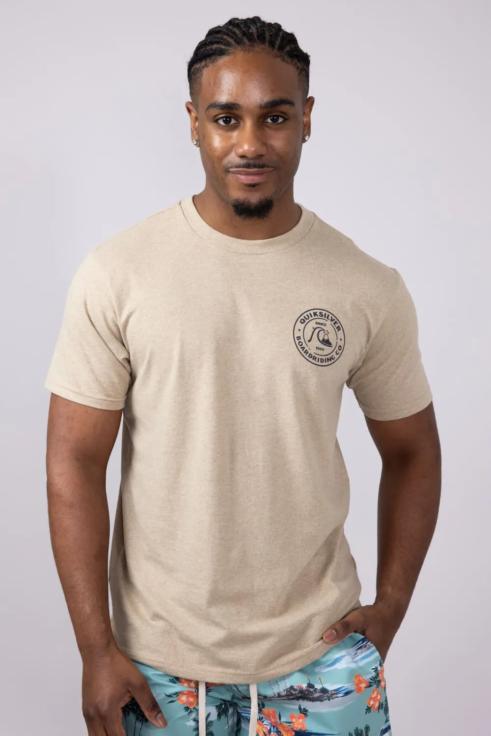 Quiksilver Bubbles T-Shirt for Men in Heather Beige | QSM25ST272-TWH sold by Glik’s product image thumbnail 2