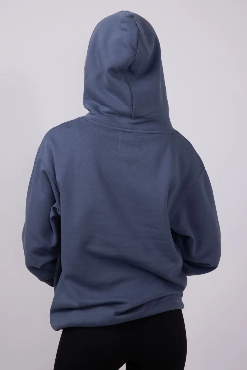 1897 Active Michigan Embroidered Hoodie for Women in Blue | JT082-MI-DENIMBLUE sold by Glik’s product image thumbnail 2