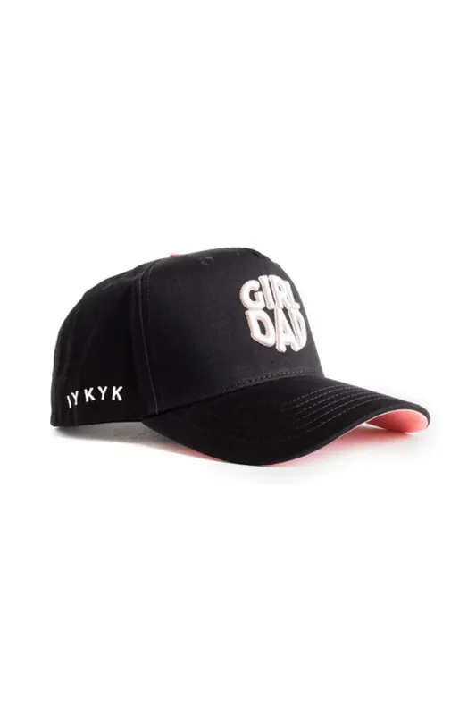Dad Gang Girl Dad Hat for Men in Black/Pink | GIRLDADBLACKPINK sold by Glik’s