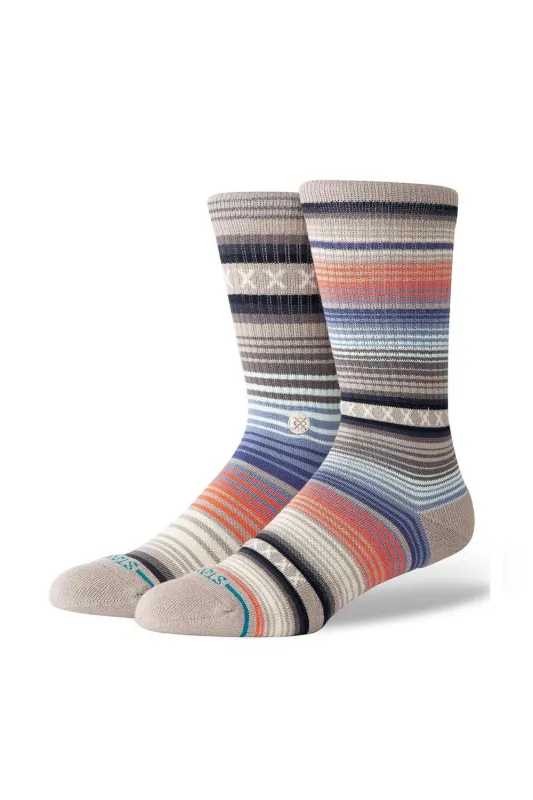 Stance Current Crew Socks for Men in String Grey | A556A20CHS-STG sold by Glik’s