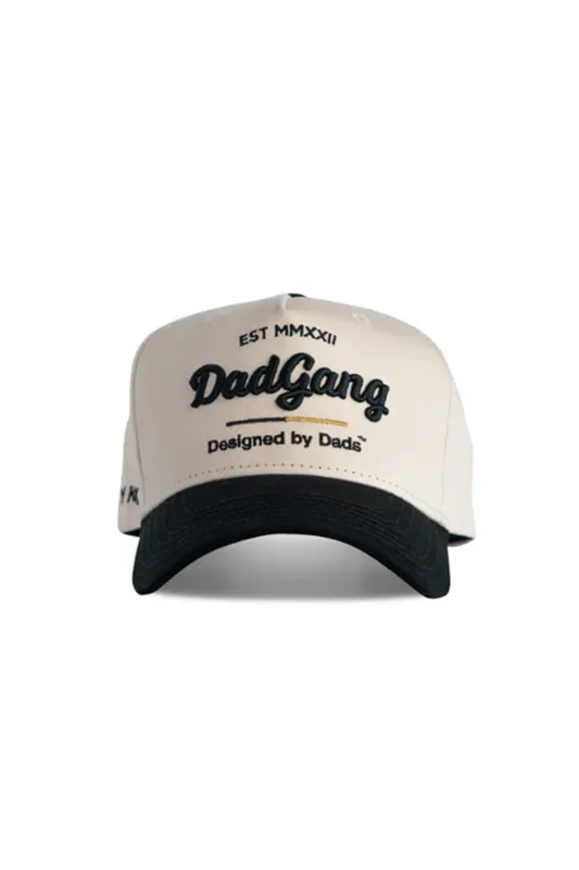 Dad Gang Horsepower Hat for Men in Black | DGHP2-BLKGLD sold by Glik’s