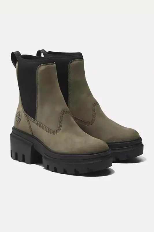 Timberland Everleigh Chelsea Booties for Women in Dark Green | TB0A5Z6V991 sold by Glik’s