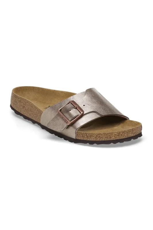 Birkenstock Catalina Birko-Flor Sandals for Women in Taupe | 1026622 sold by Glik’s
