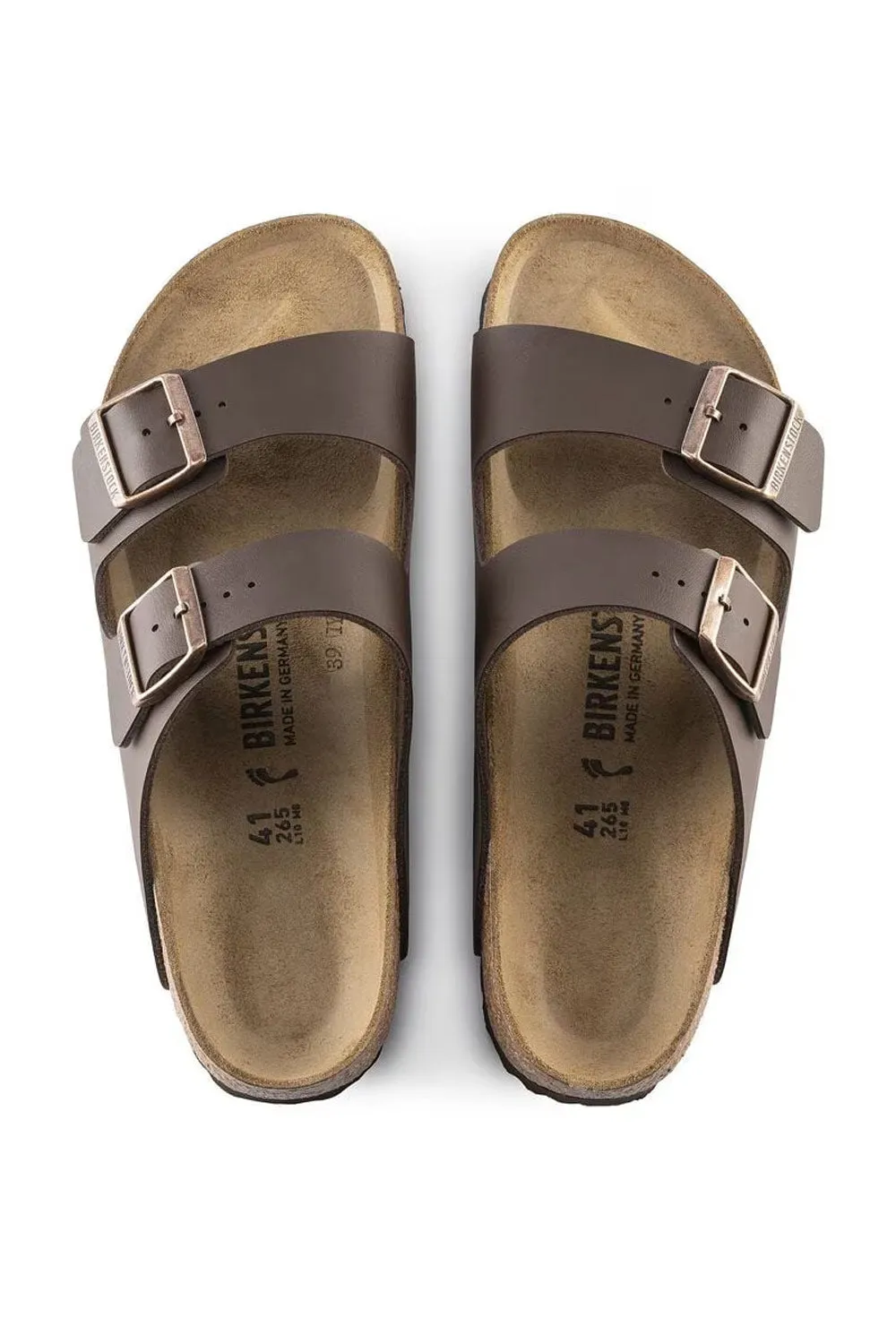 Birkenstock Arizona Birko-Flor Sandals for Men in Dark Brown | 51701 sold by Glik’s product image thumbnail 5