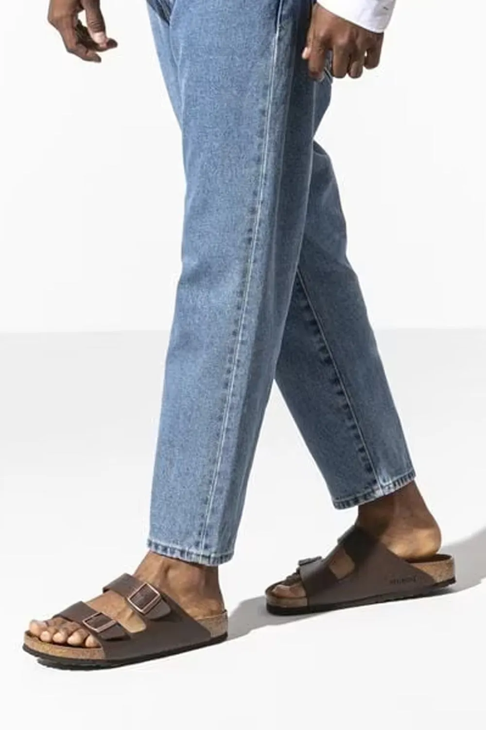 Birkenstock Arizona Birko-Flor Sandals for Men in Dark Brown | 51701 sold by Glik’s product image thumbnail 3