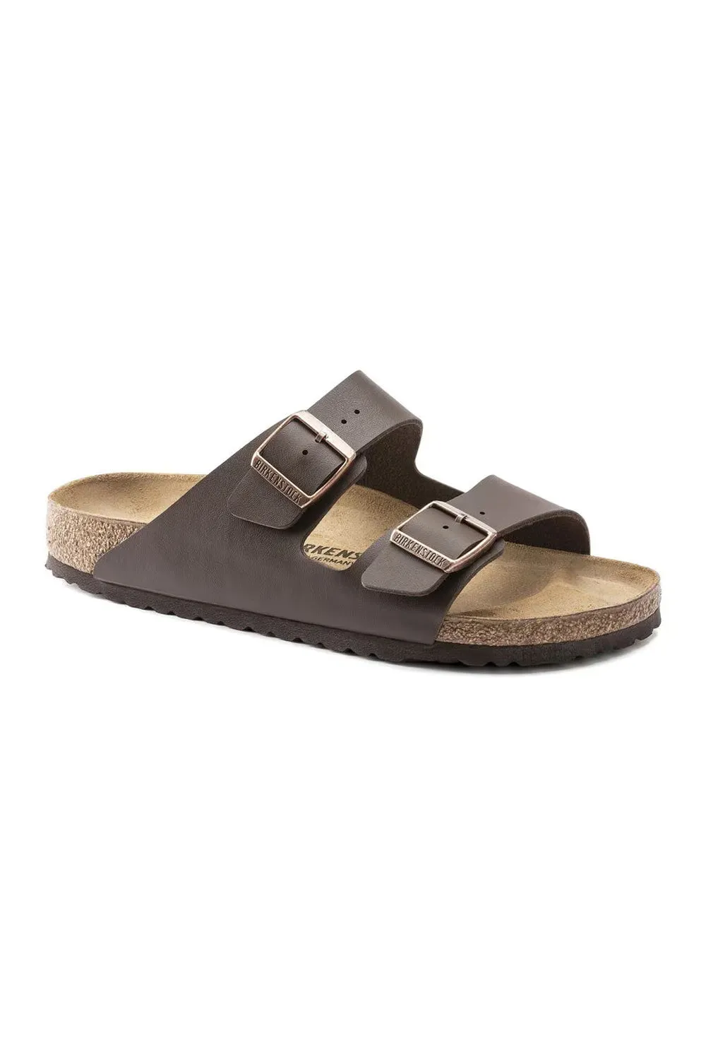 Birkenstock Arizona Birko-Flor Sandals for Men in Dark Brown | 51701 sold by Glik’s product image thumbnail 2