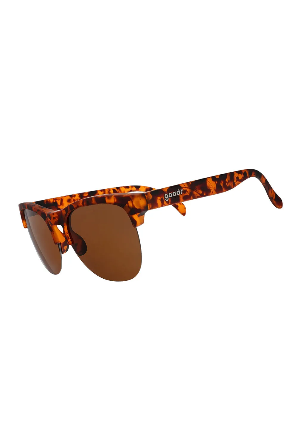 goodr Positively Cosmopolitan Avant G Sunglasses in Brown | G00639-AVG-01 sold by Glik’s