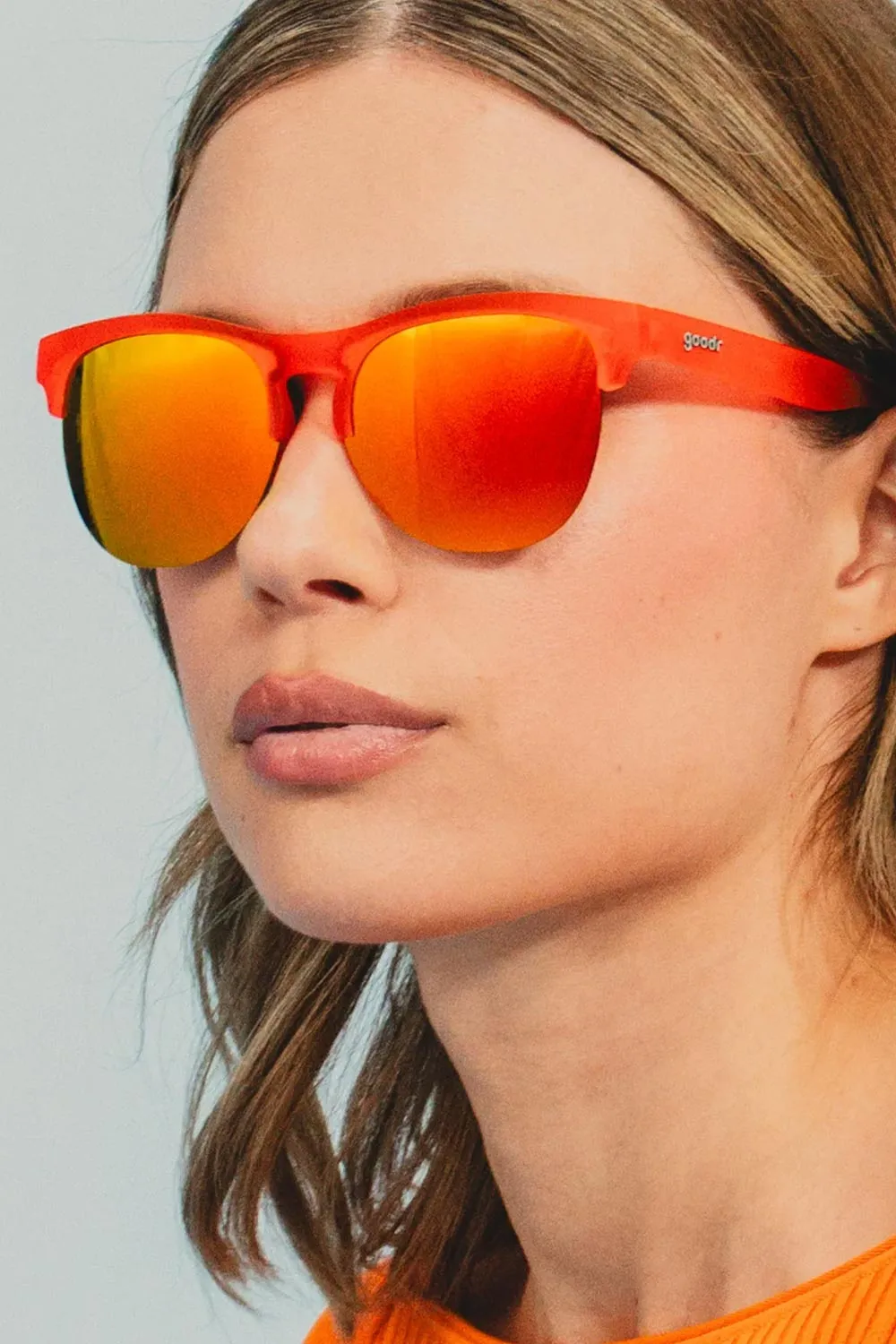 goodr Château de Maraschino Avant G Sunglasses in Red/Orange | G00636-AVG-01 sold by Glik’s product image thumbnail 2