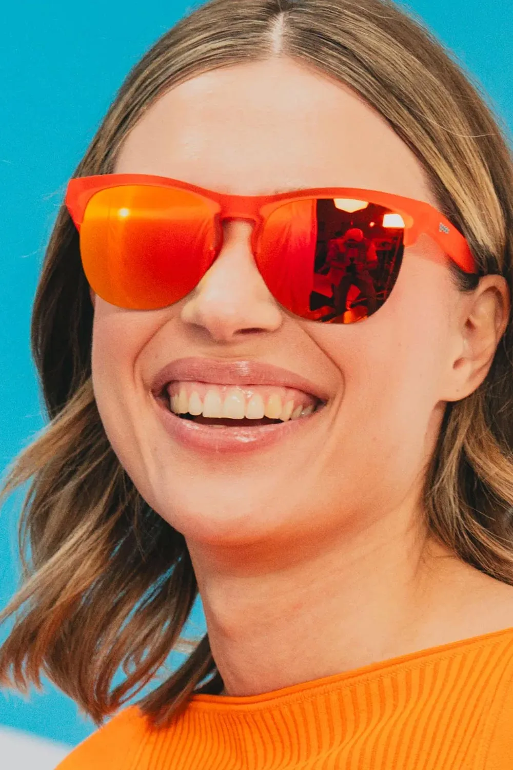 goodr Château de Maraschino Avant G Sunglasses in Red/Orange | G00636-AVG-01 sold by Glik’s product image thumbnail 5