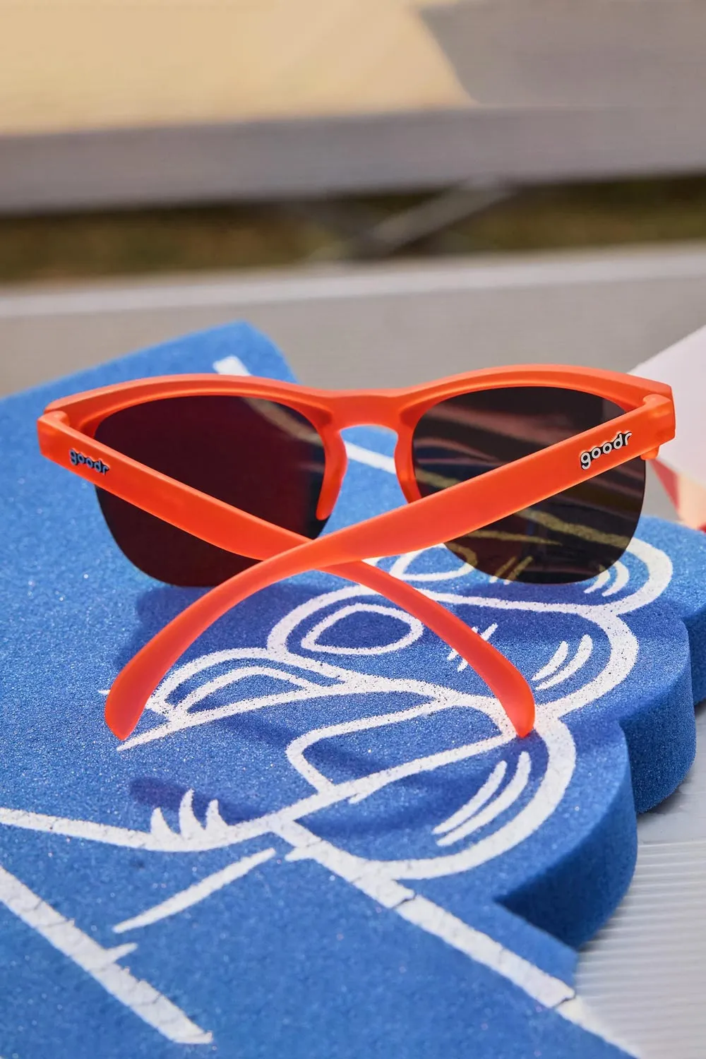 goodr Château de Maraschino Avant G Sunglasses in Red/Orange | G00636-AVG-01 sold by Glik’s product image thumbnail 4