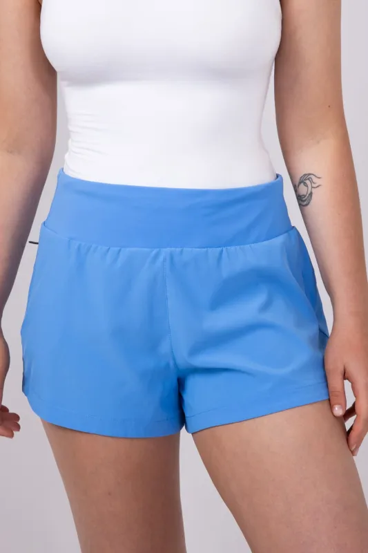 Free Fly Bamboo-Lined Breeze Shorts for Women in Blue | WLABS3-SURFBLUE sold by Glik’s