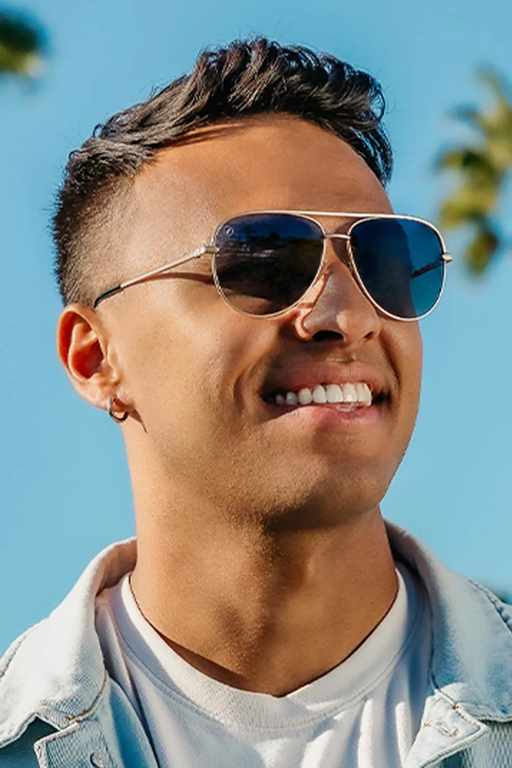 Blenders Shadow Sunglasses in Matte Gold | 20603908I60C3 sold by Glik’s product image thumbnail 2