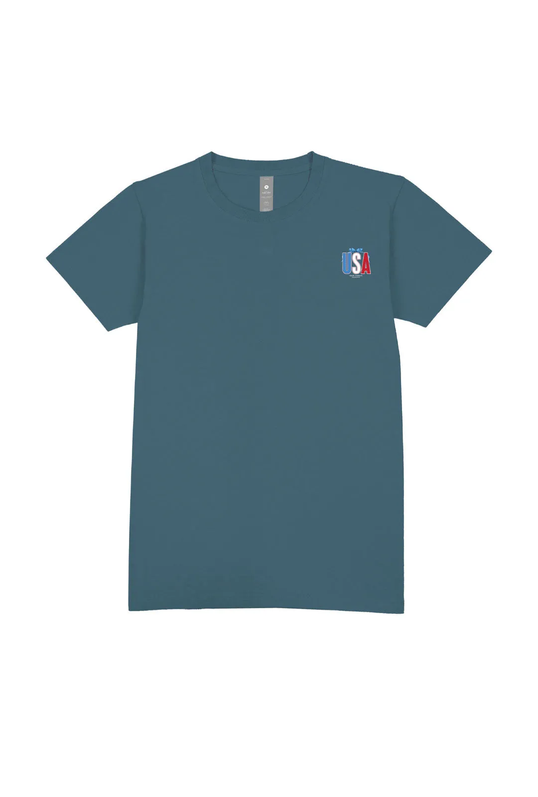 Simply Southern Youth USA Lace T-Shirt for Girls in Comet Blue | YTH-SS-LACEUSA-COMET sold by Glik’s product image thumbnail 2