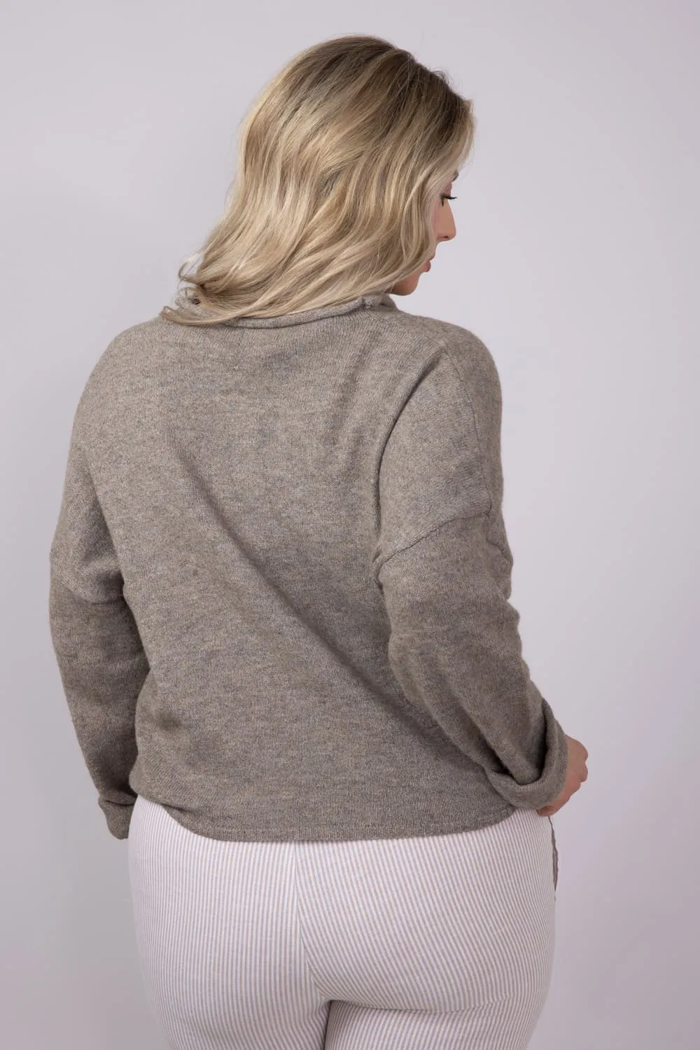 Things Between Piper Cardigan for Women in Mocha | TBW237-MOC sold by Glik’s product image thumbnail 3