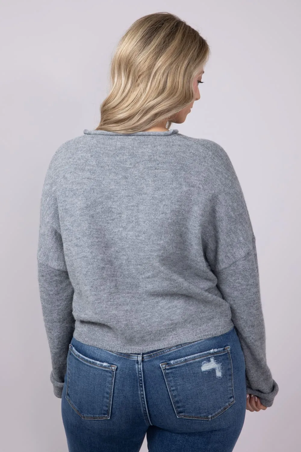 Things Between Piper Cardigan for Women in Grey | TBW237-GRY sold by Glik’s product image thumbnail 3