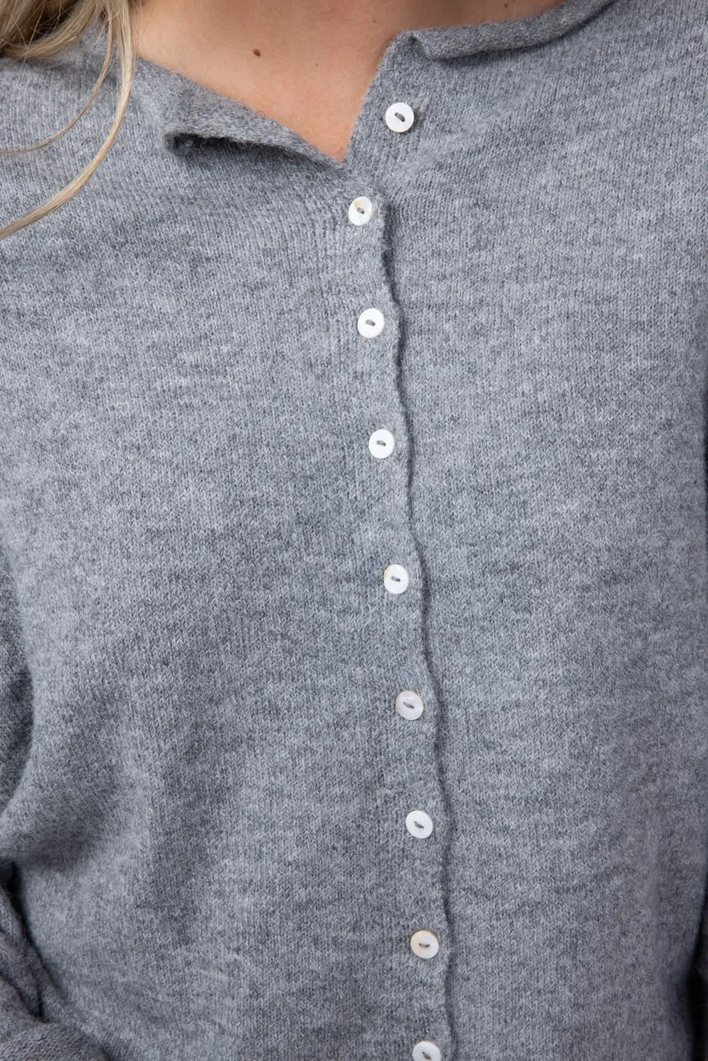 Things Between Piper Cardigan for Women in Grey | TBW237-GRY sold by Glik’s product image thumbnail 4