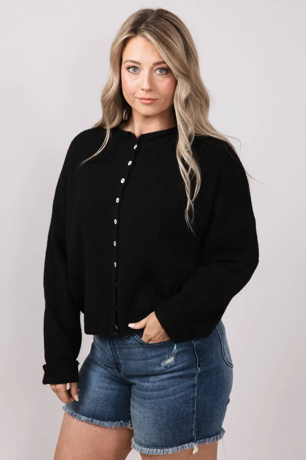 Things Between Piper Cardigan for Women in Black | TBW237-BLK sold by Glik’s product image thumbnail 5