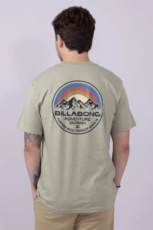 Billabong Rockies Adiv T-Shirt for Men in Sage | 24A502500-SAGE sold by Glik’s