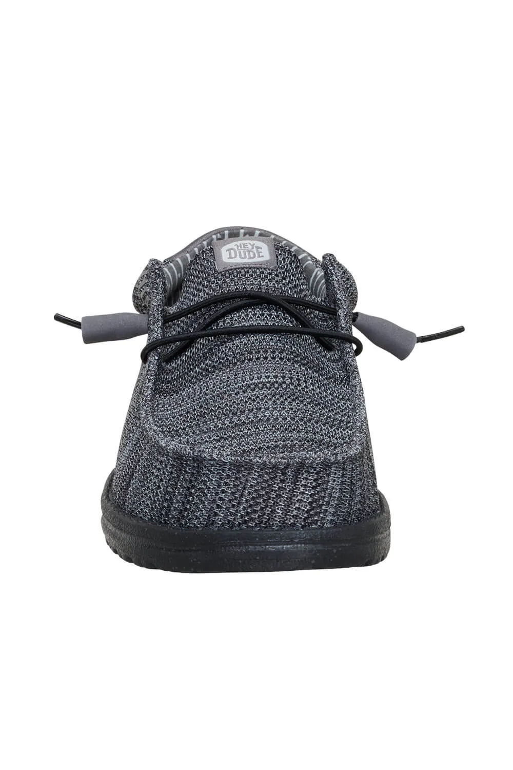HEYDUDE Men’s Wally Stretch Sox Shoes in Granite Grey/Black | 41898-1U4 sold by Glik’s product image thumbnail 4