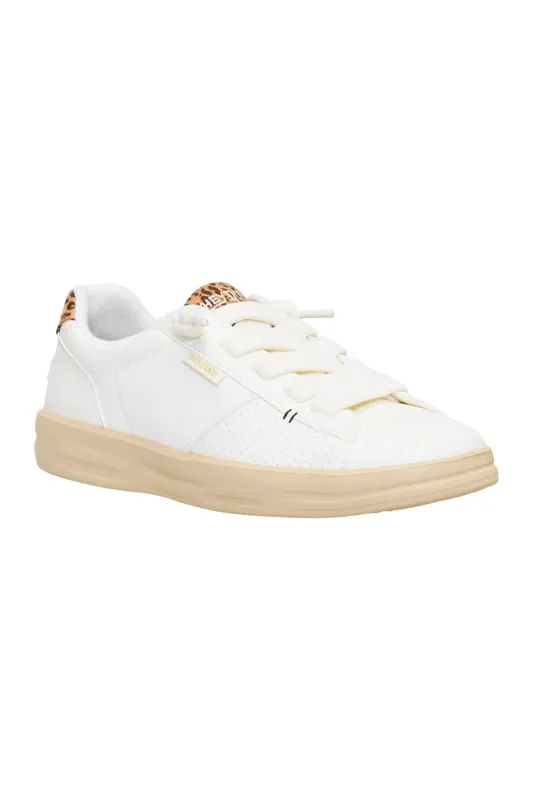 HEYDUDE Women’s Karina Duo Sneakers in Egret/Leopard | 44234-0NI sold by Glik’s