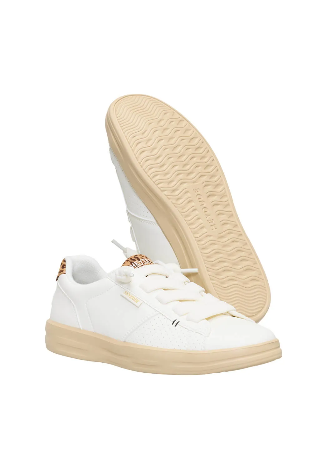 HEYDUDE Women’s Karina Duo Sneakers in Egret | 44234-0NI sold by Glik’s product image thumbnail 4