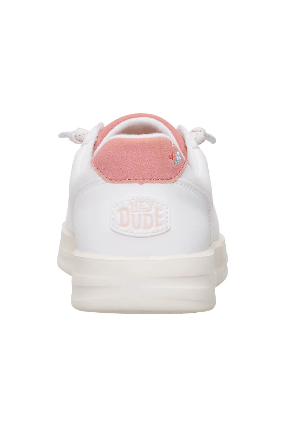 HEYDUDE Women’s Karina Duo Textile Sneakers in Snow White | 44620-1WQ sold by Glik’s product image thumbnail 4