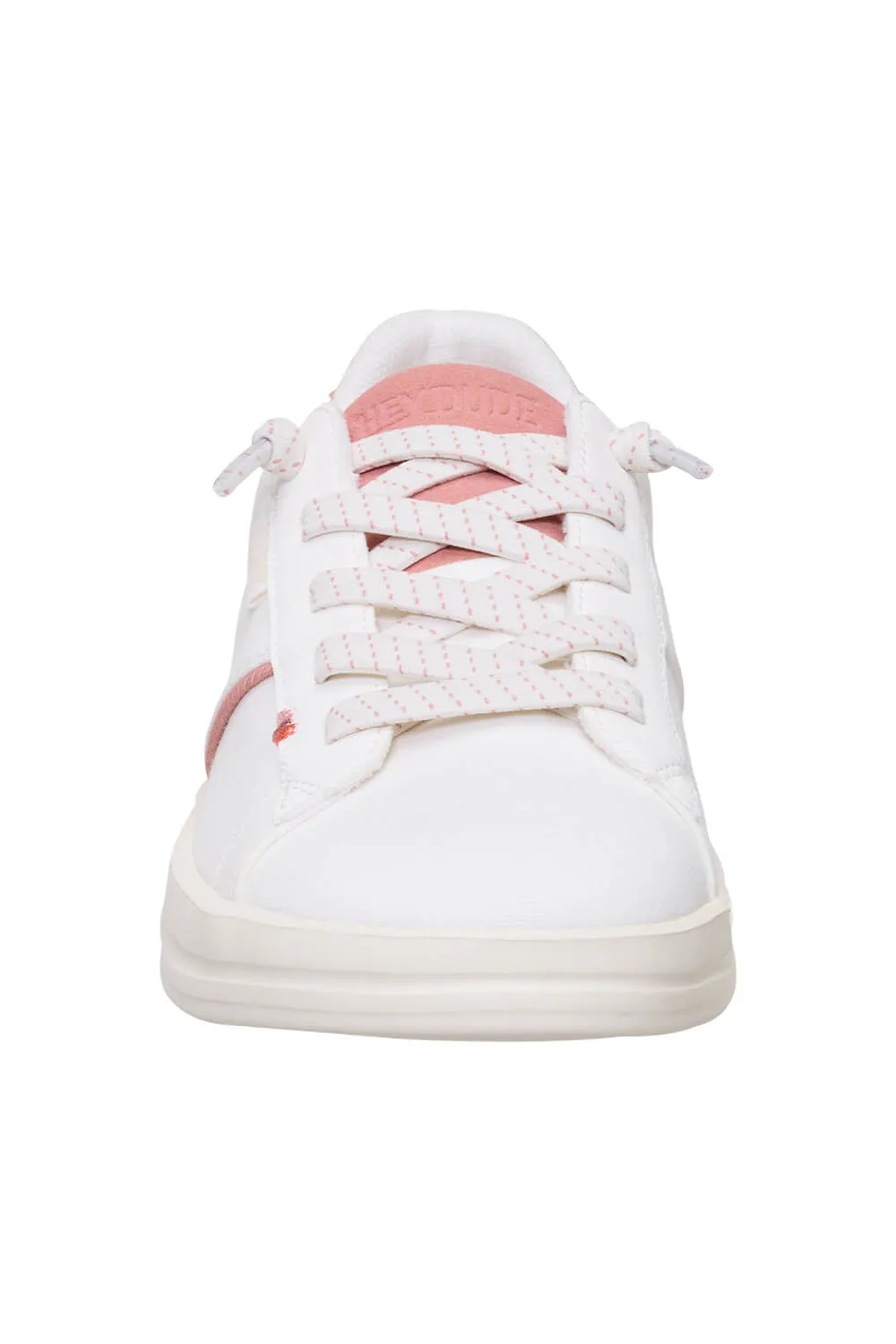 HEYDUDE Women’s Karina Duo Textile Sneakers in Snow White | 44620-1WQ sold by Glik’s product image thumbnail 5