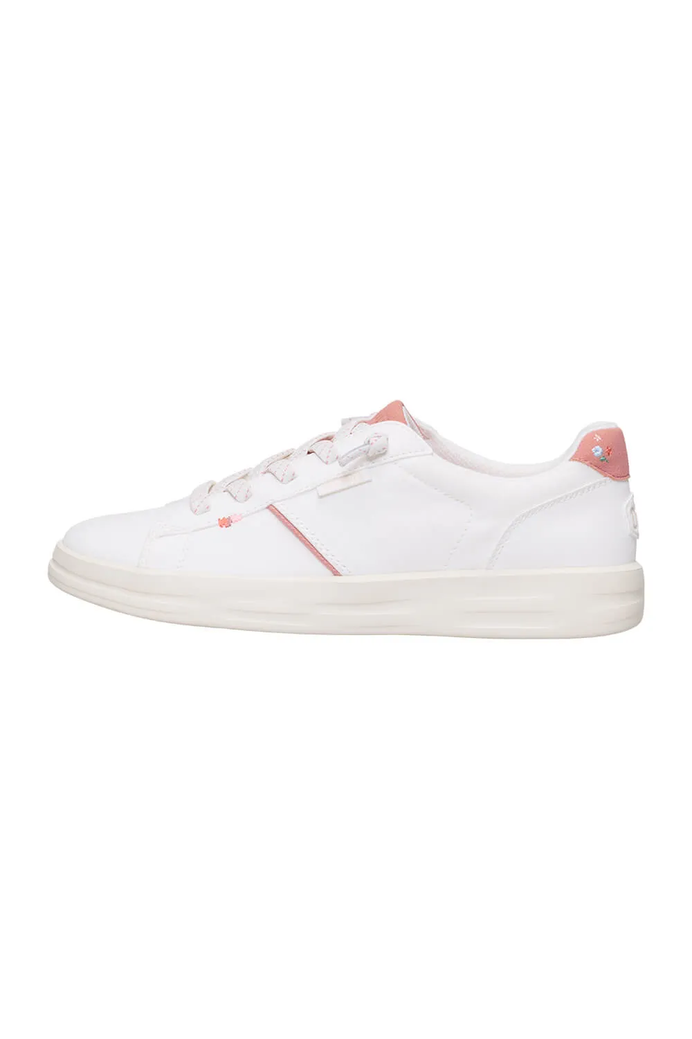 HEYDUDE Women’s Karina Duo Textile Sneakers in Snow White | 44620-1WQ sold by Glik’s product image thumbnail 3